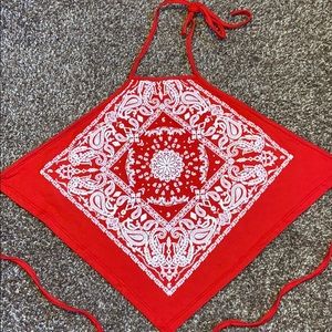 Boho vibe halter top